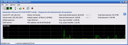 AMP NetMonitor screenshot